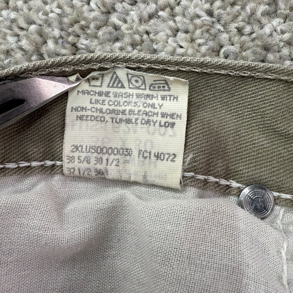 Vintage WRG Wrangler‎ Jeans Carpenter Pants Mens Khaki 36x30  Made In USA - Picture 14 of 14